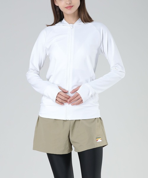 Lace Ladies ラッシュガード ベーシックジップアップラッシュ