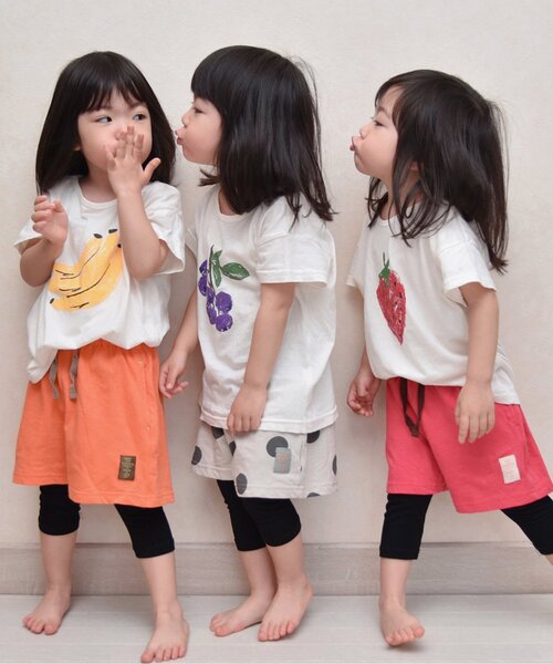 BREEZE パンツ 「12色展開」カラバリイージーパンツ_4分丈