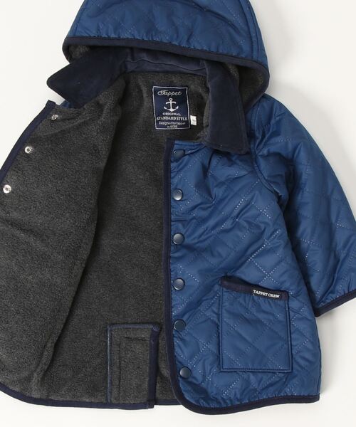 タペット　コート130 TAPPET コート アウター エンボスキルトコート キッズ 子供服