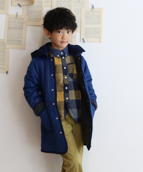TAPPET コート アウター エンボスキルトコート キッズ 子供服