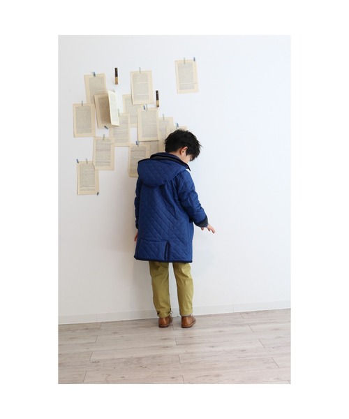 TAPPET コート アウター エンボスキルトコート キッズ 子供服 男の子