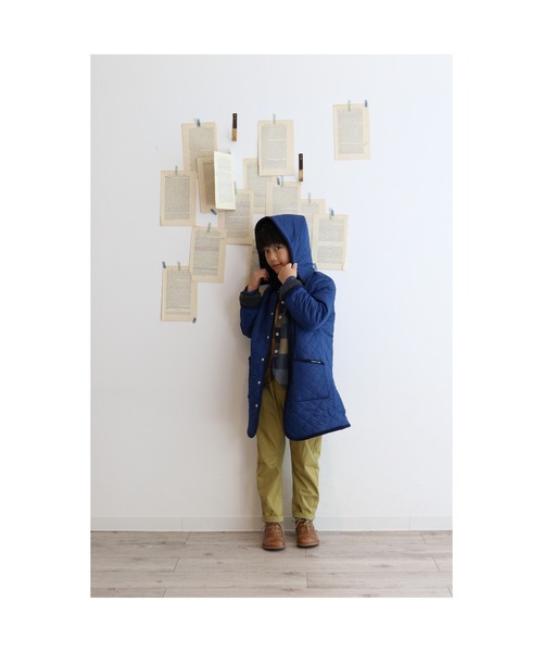 TAPPET コート アウター エンボスキルトコート キッズ 子供服