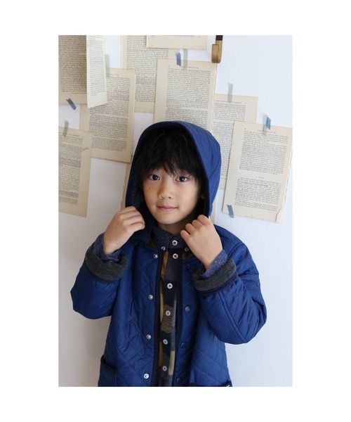 TAPPET コート アウター エンボスキルトコート キッズ 子供服