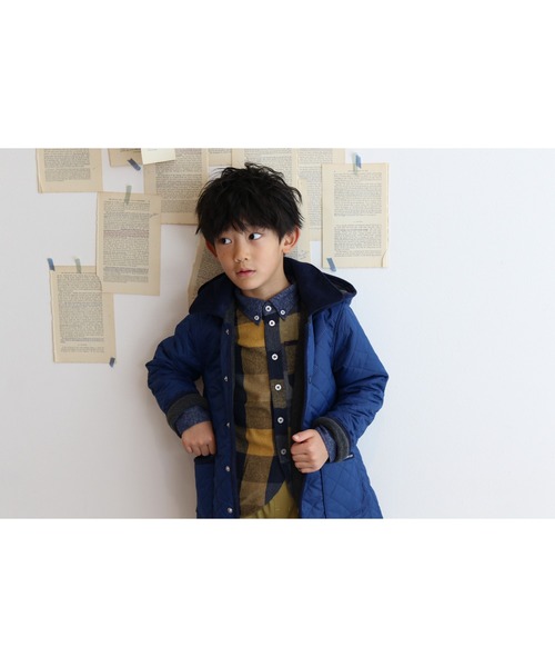 TAPPET コート アウター エンボスキルトコート キッズ 子供服