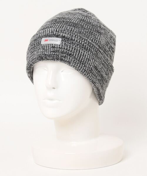 LB/S ニット帽 ニットキャップ THINSULATE/シンサレート 杢ニット