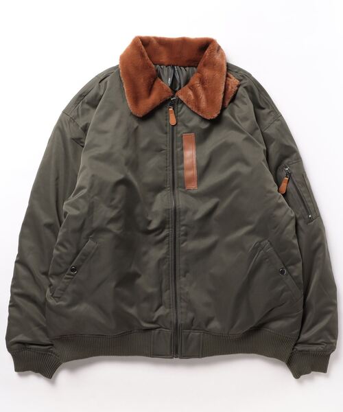 THISIS ma1 ma-1 ビッグシルエット ポリツイル 中綿 B-15 MA-1