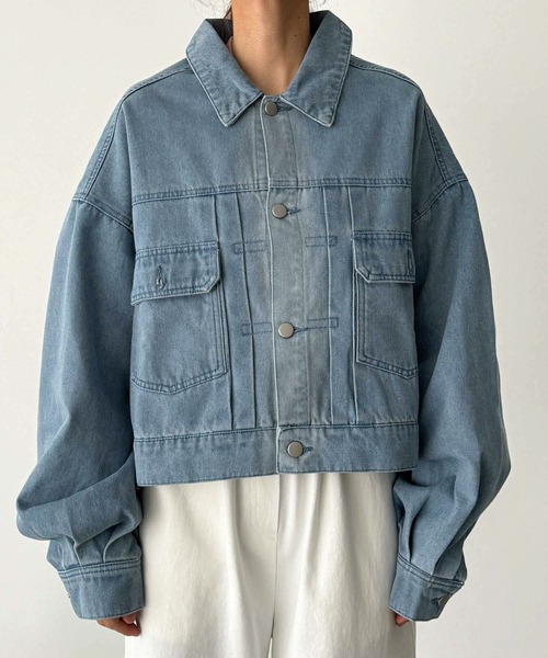 CANAL JEAN デニムジャケット gジャン RED CHOP WORKS バルーン