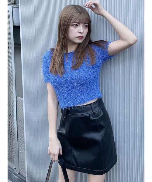 家電 早い者勝ち♥︎定価6,380円！MURUA♥︎フェイクスエードミニスカート