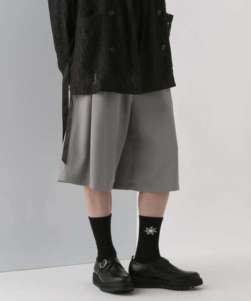 DABOルーズデニムハーフパンツ(HARE) HARE（ハレ）の「DABOルーズデニムハーフパンツ(HARE)（デニム