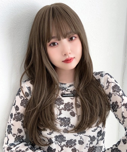 ウィッグ エクステ 「 フォギーロングレイヤー 」 レディース ロング