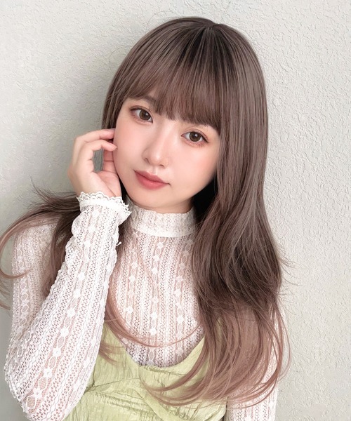 ウィッグ エクステ 「 フォギーロングレイヤー 」 レディース ロング