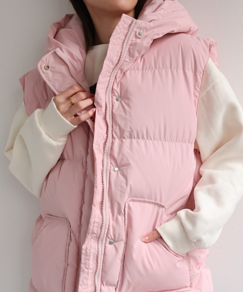 archivio ピンク ダウンベスト ロング 36 楽天市場】ダウンベスト