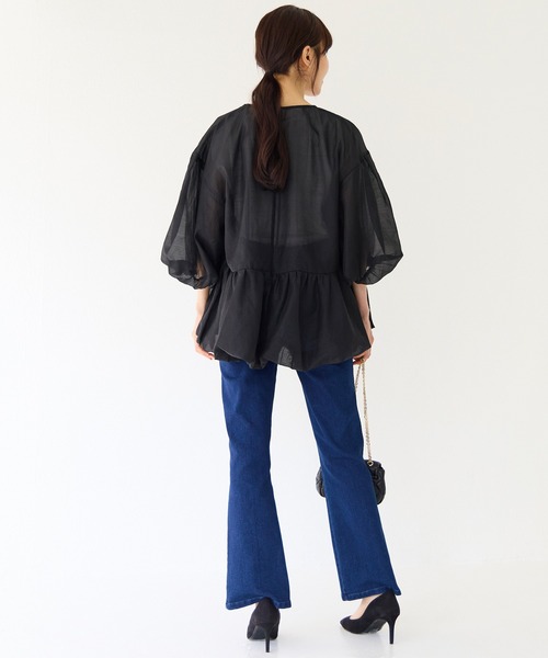 【un3d.】バルーンスリーブ ジャケット　ベージュ 000000013924-01-m.jpg?t=