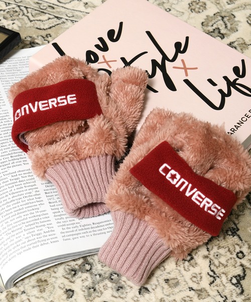 CONVERSE（コンバース） 手袋 CONVERSE boa gloves with fleece band