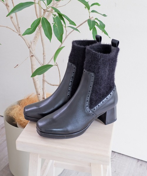 MODE KAORI（モードカオリ） ブーツ ニットブーツ/21517 レディース