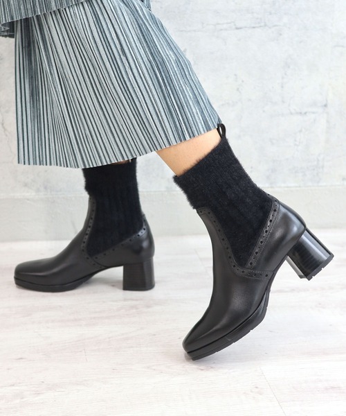 MODE KAORI（モードカオリ） ブーツ ニットブーツ/21517 レディース