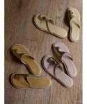 サンダル cut-out thong sand...の詳細画像2