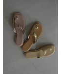 サンダル cut-out thong sand...の詳細画像3