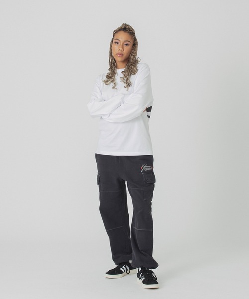 XLARGE カーゴパンツ BLEACHED SWEAT CARGO PANTS メンズ