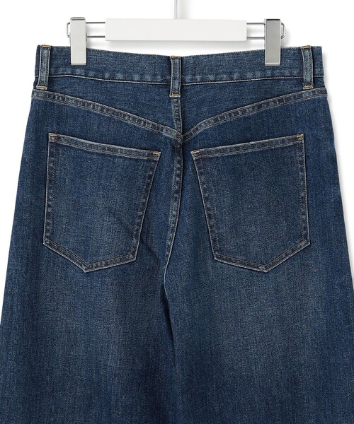 ジーンズ デニム デニムパンツ 23区DENIM ストレッチ ワイドパンツ