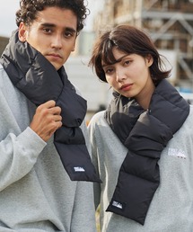 bristol F.C.R.Bダウンマフラー ブラック FIRST DOWN マフラー リバーシブル ダウンマフラー メンズ