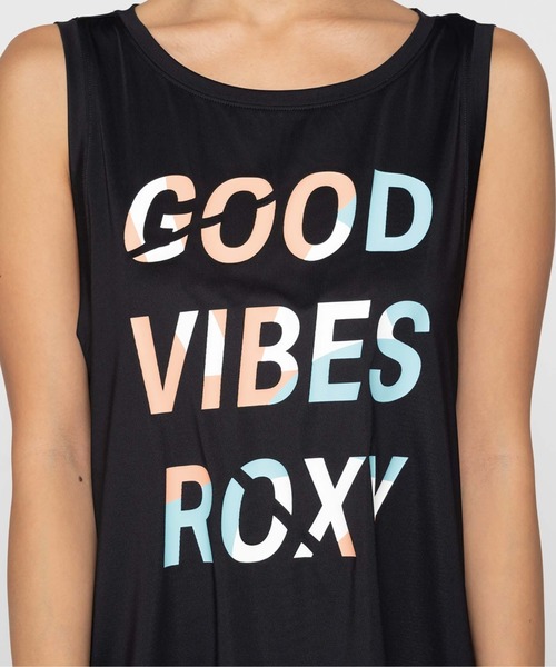 ROXY タンクトップ ノースリーブ GOOD VIBES/ロキシー水陸両用