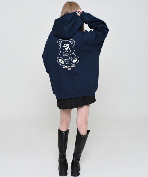 「OY オーワイ」コラージュオードリーフーディー プルオーバースウェットパーカー OY パーカー 「OY/オーワイ」 WORDY LOGO ODOLLY HOODIE