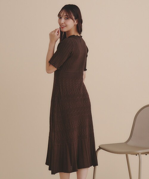 NONA★【手織り尽くし】ワンピース　ハンドメイド　手織り　ニット　一枚布 新品 通販レディース - NONA☆【手織り尽くし】ワンピース