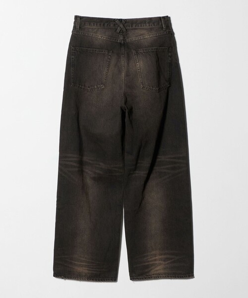 MONKEY TIME オーバーダイ デニム カーブ パンツ MONKEY TIME（モンキータイム）の「オーバーダイ デニム カーブ パンツ