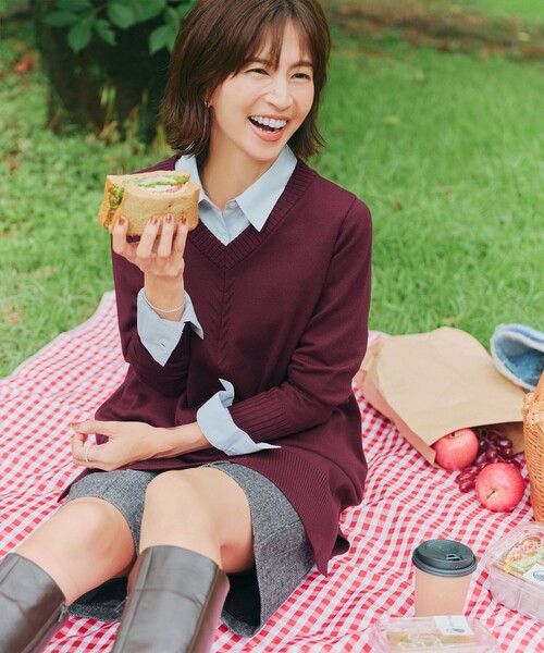 Tiaclasse パンツ ウール調キュロットパンツ レディース : ZOZOTOWN