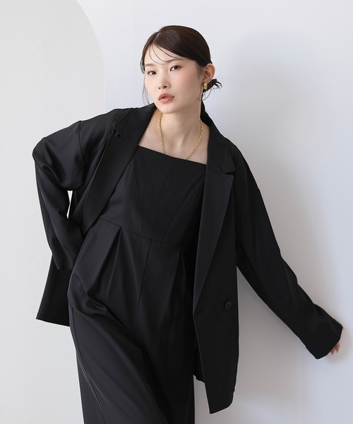 Kana パンツドレス ジャケット セットアップ パンツドレス 2点セット