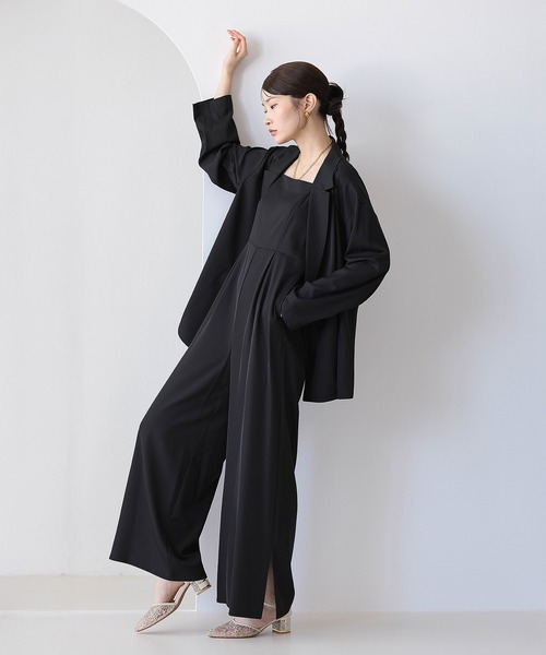 Kana パンツドレス ジャケット セットアップ パンツドレス 2点セット