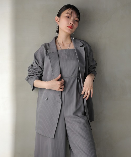 Kana パンツドレス ジャケット セットアップ 2点セット