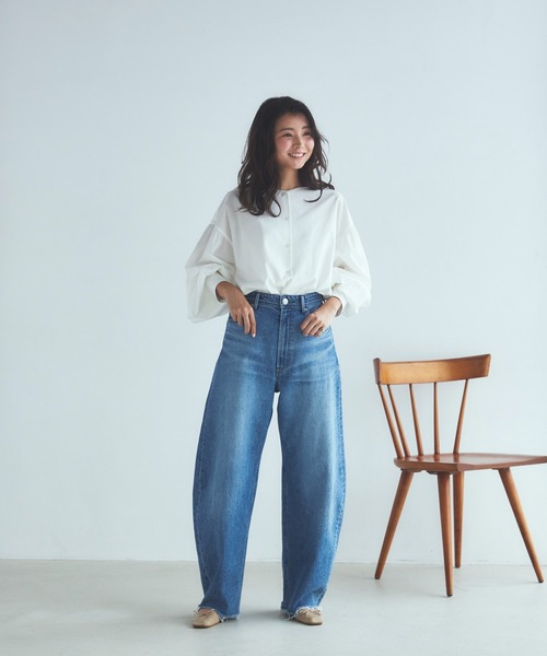 ゆうしゅんだい　YANUK LAURA デニム　サイズ24 カーブデニム YANUK ジーンズ デニム デニムパンツ カーブテーパード ”LAURA