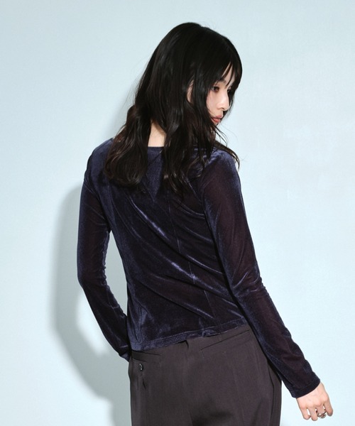 UNITED TOKYO（ユナイテッドトウキョウ） tシャツ スクエアネックZIP