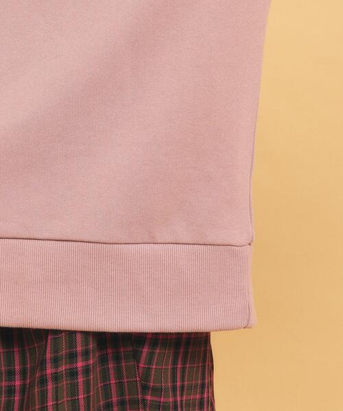 PINK-latte tシャツ 秋冬マストアイテム クマ裏毛スウェット キッズ 