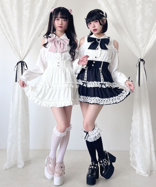 新品 アプワイザーリッシェ ハシゴレース ティアード スカート ストライプ ハシゴレースティアードスカート – レディースファッション通販