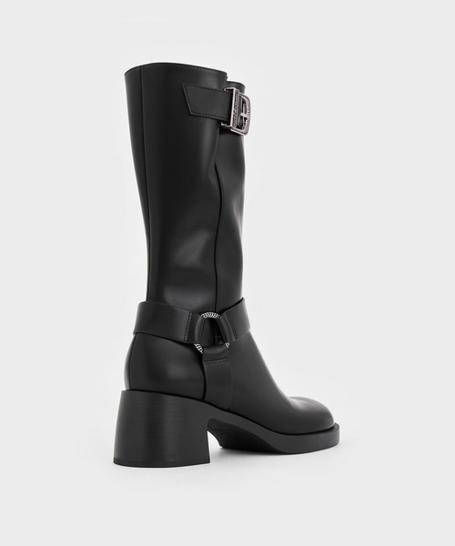 CHARLES ＆ KEITH（チャールズ&キース） ブーツ Kirke カーク バックル