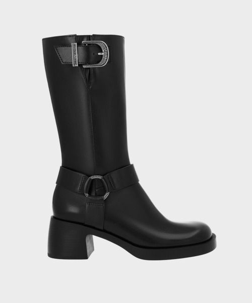 CHARLES ＆ KEITH（チャールズ&キース） ブーツ Kirke カーク バックル