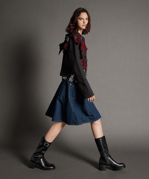 CHARLES ＆ KEITH（チャールズ&キース） ブーツ Kirke カーク バックル