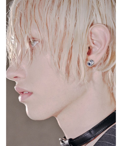 JOHN LAWRENCE SULLIVAN ピアス JOHN LAWRENCE SULLIVAN ピアス GLASS EYE EARRING メンズ