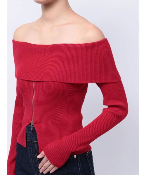 ニット セーター 2WAYオフショルニット レディース 2WAYオフショルニット | ニット | Noela OFFICIAL WEB STORE