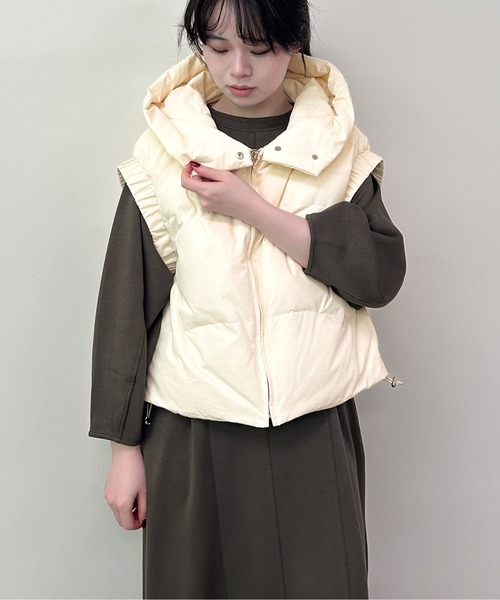 Virca ダウンベスト ベスト ショートダウンベスト レディース