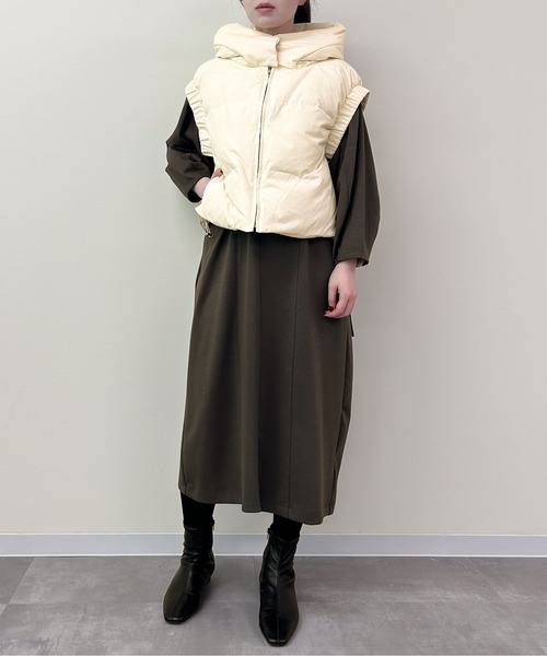 Virca ダウンベスト ベスト ショートダウンベスト レディース