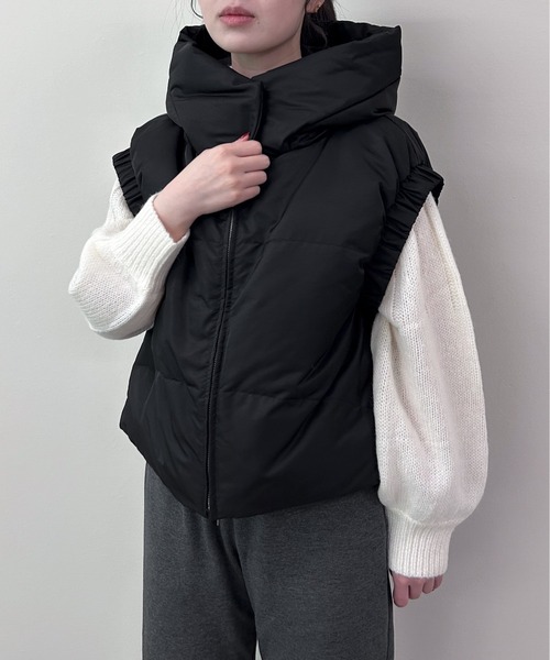 Virca ダウンベスト ベスト ショートダウンベスト レディース