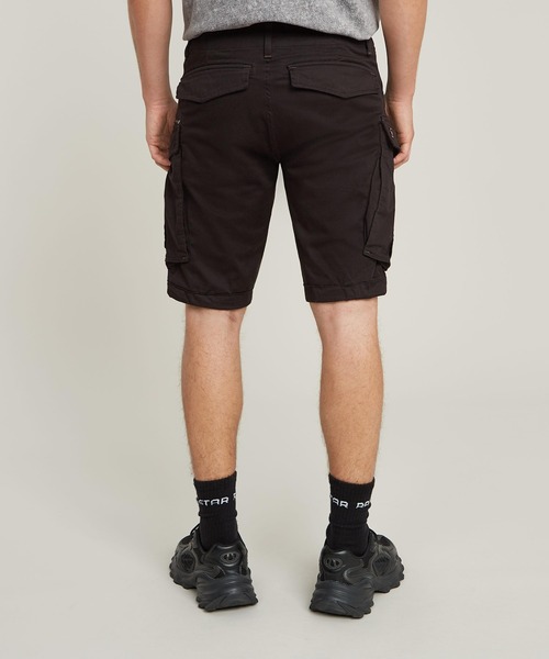 G-Star ROVIC-R ショートパンツ G-STAR RAW パンツ ROVIC ZIP REGULAR SHORT/ジップディテール