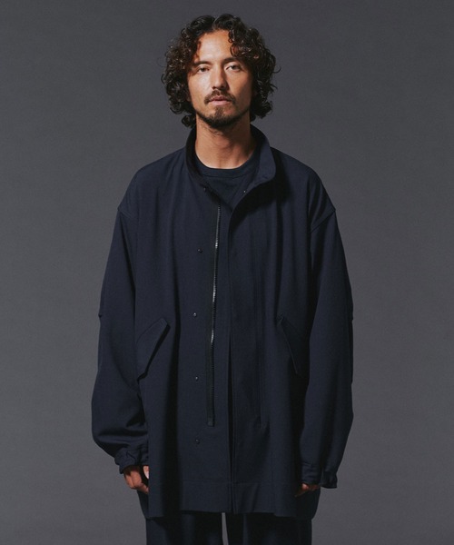 NANO universe（ナノ・ユニバース） モッズコート S ダークネイビー