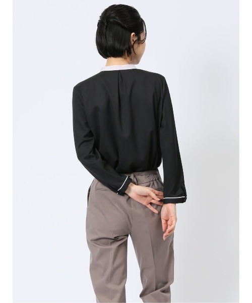5079【美品】マディソンブルー　半袖ブラウス ベージュ 開襟シャツ　XS MADISONBLUE オンラインストア / マディソンブルー公式通販