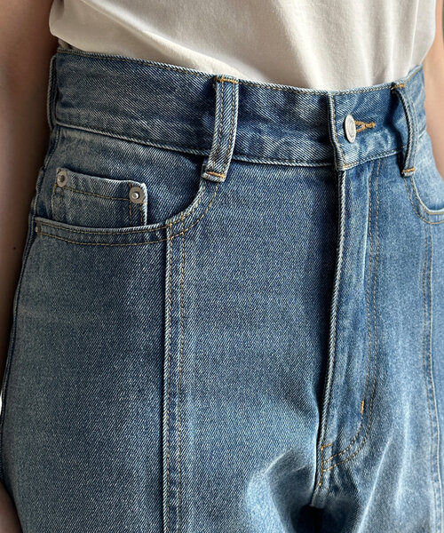 DouDou ジーンズ デニム デニムパンツ センターラインデニム