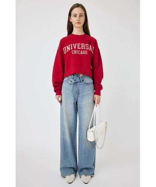 moussy UOM SWEAT FRONT BUTTON トップス MOUSSY | UOM SWEATフロントボタントップス (スウェット